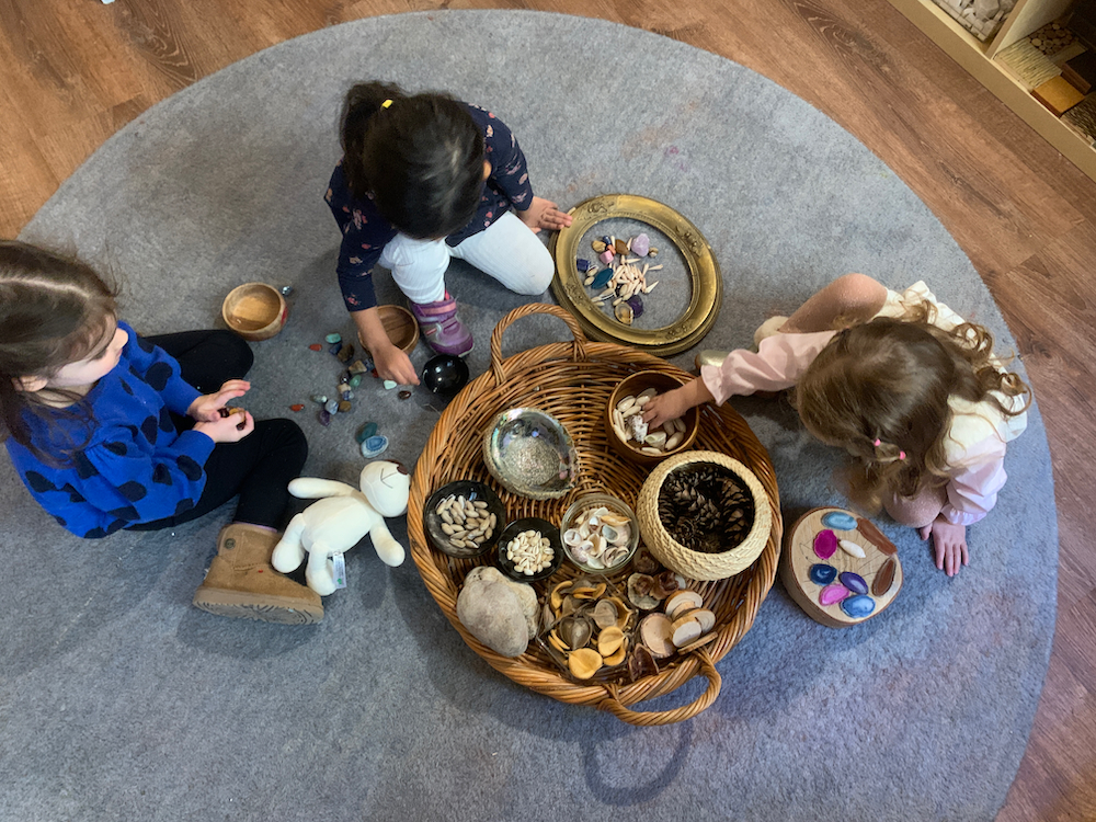 Organizing natural materials