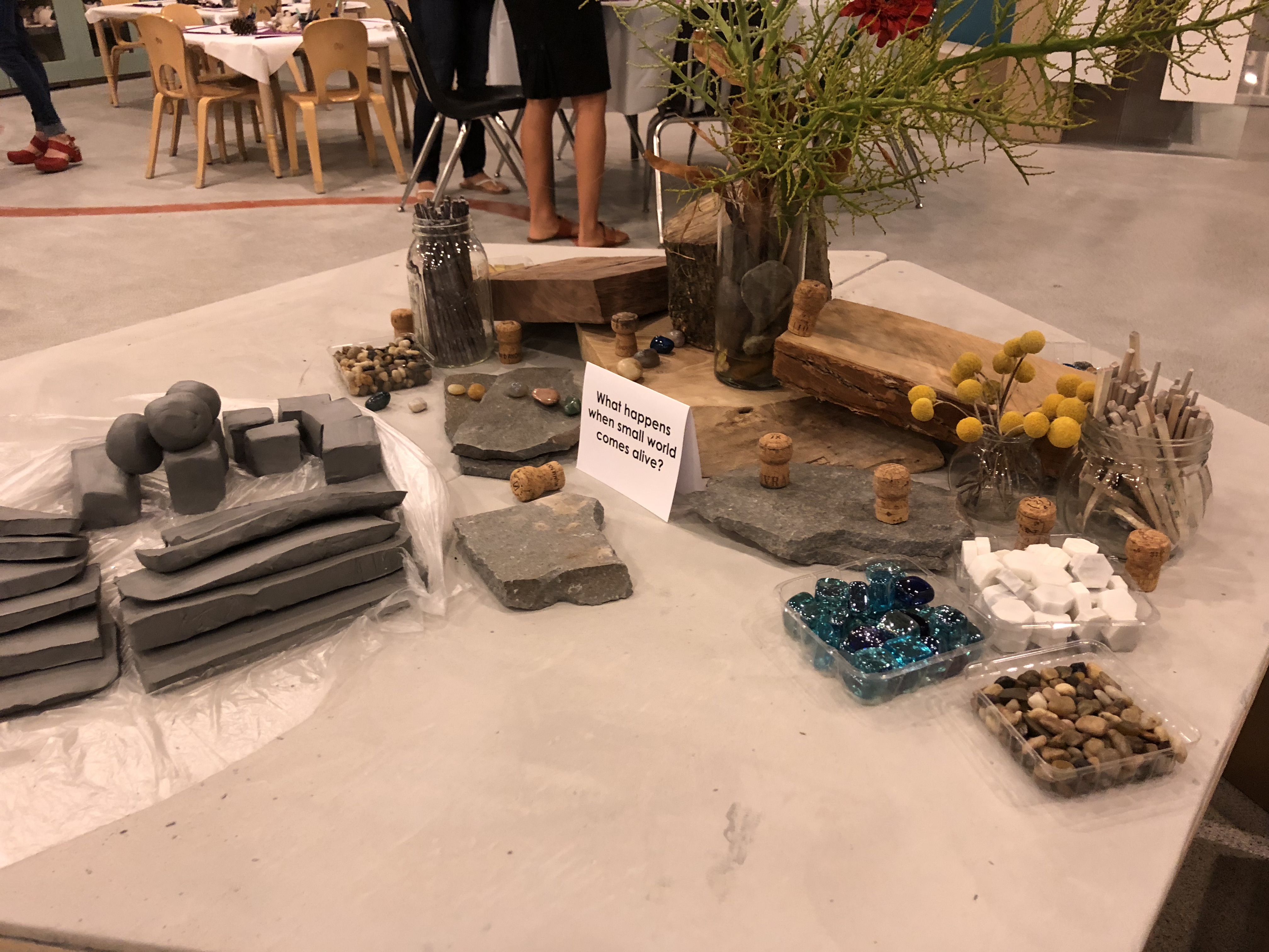 a beautiful table display