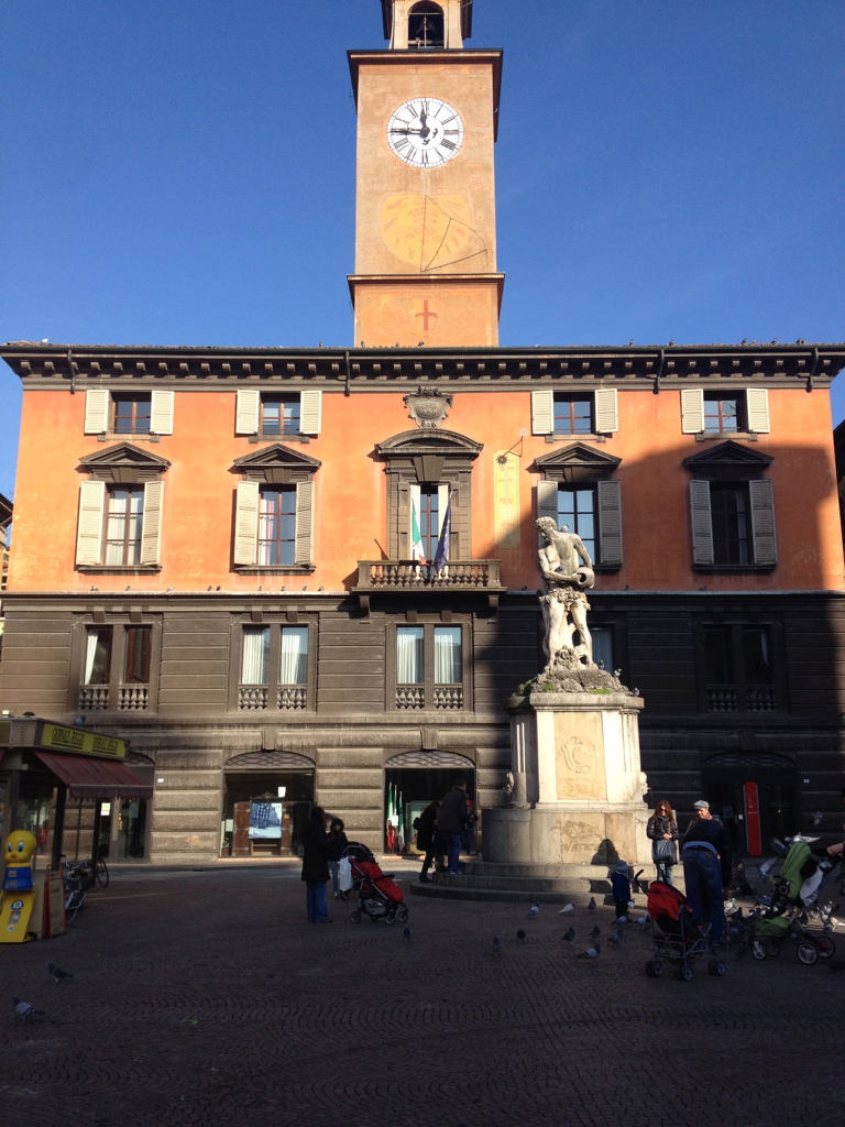 a building in Reggio, Italy